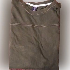 GAP Olive Green Sporty Tee – Size L